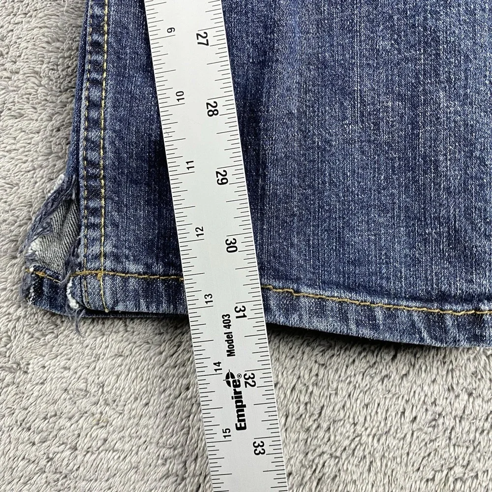 Signature Levis S37 Slim Jeans‎ Mens 38x32 Blue Medium Wash Denim Mid Rise